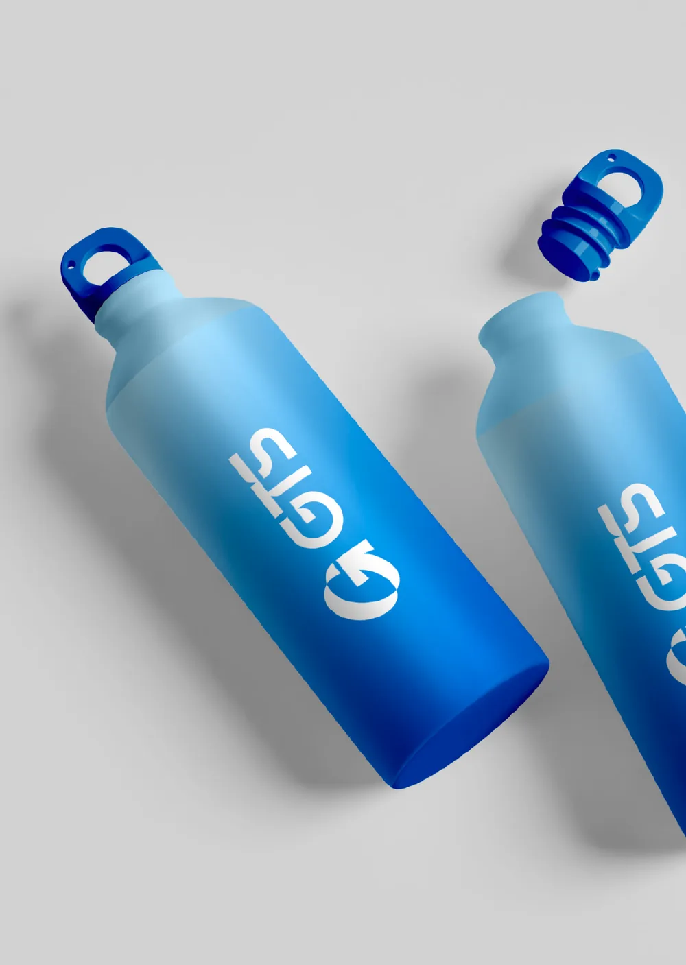 GTS Holding branded water bottles