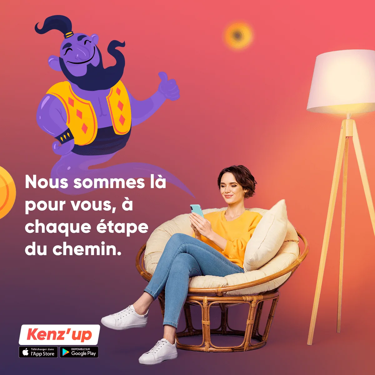 Kenz'up app feature post, what makes Kenz'up your app