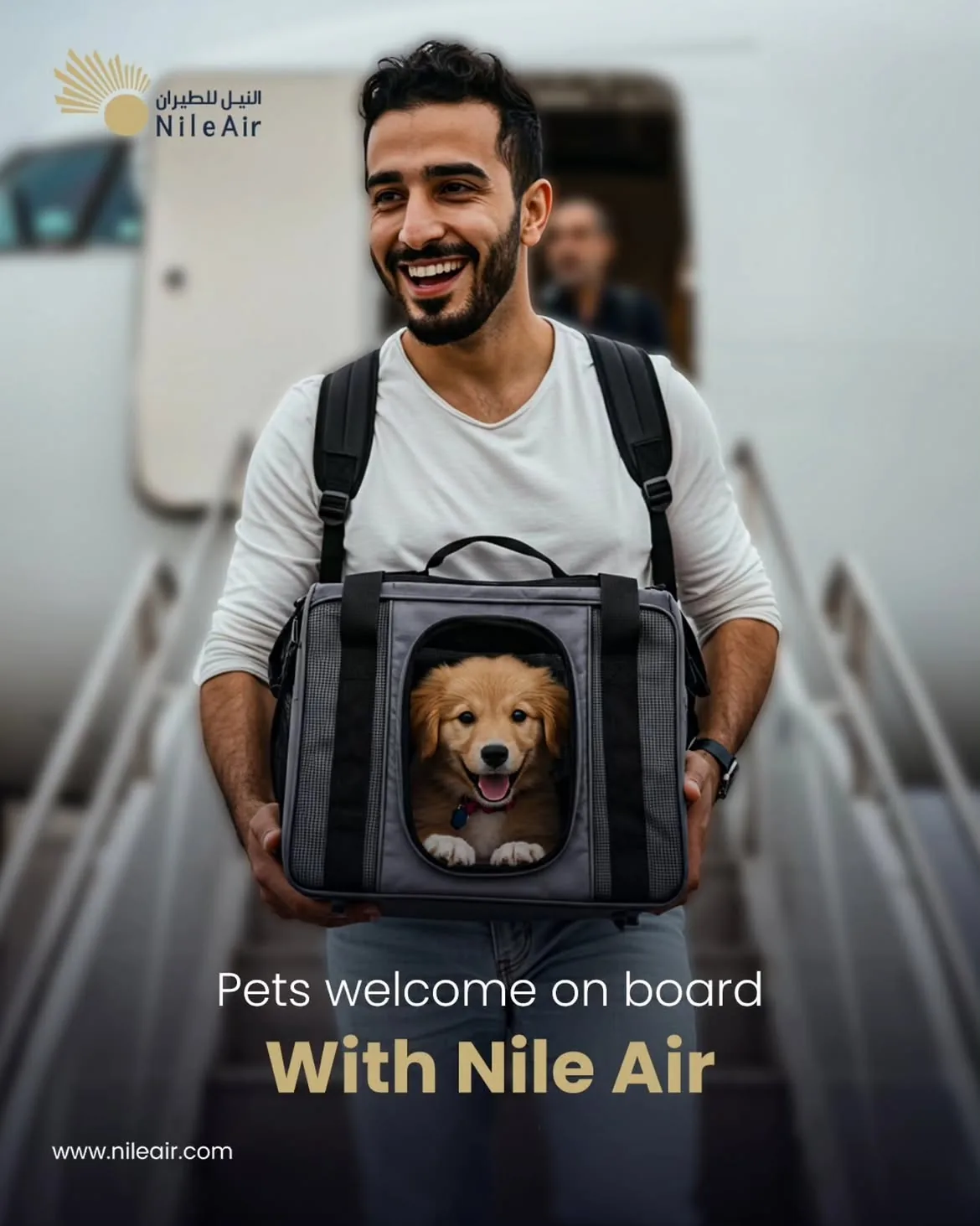Nile Air pet-friendly flights, Pets Welcome on Board