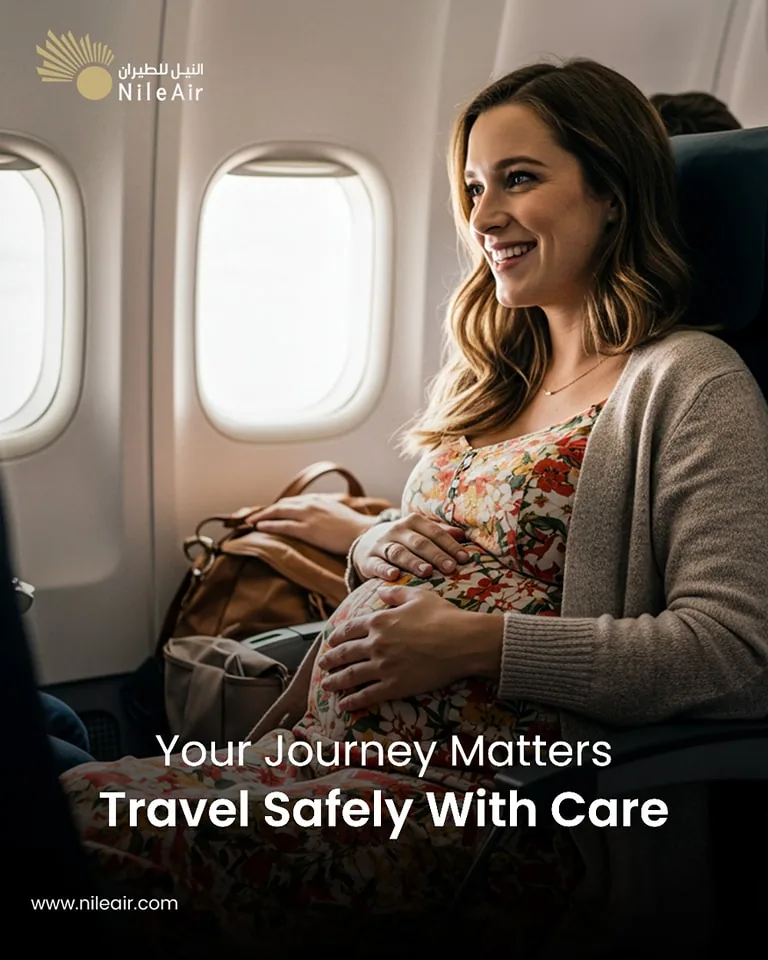 Nile Air pregnancy travel safety guidelines, Travel Safely With Care